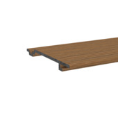 Wandplank WPC 1,9x18,8x240cm glad teak