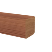 Tuinpaal vierkant geïmpregneerde grenenhout geschaafd 6,8 x 6,8 x 270 cm