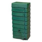 Regenton muurtank GreenWater 276L groen kunststof 40 x 60 x 135cm