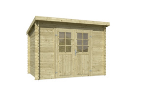 Tuinhuis Fresia vurenhout geïmpregneerd 295 x 213 cm