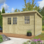 Tuinhuis Danna vurenhout geïmpregneerd 380 x 230 cm