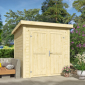 Tuinhuis Sara vurenhout onbehandeld 200 x 200 cm