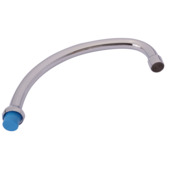 Sanivesk Kraanuitloop voor Keukenkraan 20cm Chroom