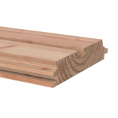 Rhombusprofiel Douglas hout geschaafd 180 x 13,5 x 2,7  cm
