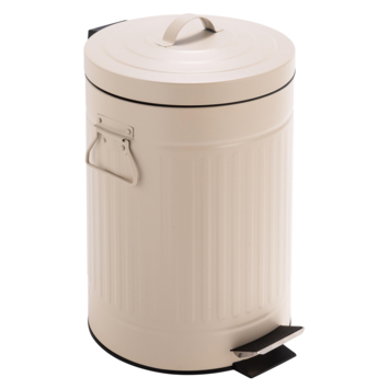 Atlantic Retro Prullenbak 12L Crème kopen? | Prullenbakken | GAMMA