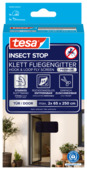 tesa Insect Stop deurhor Comfort Easy On/Easy Off 120 x 250 cm antraciet 2 stuks