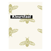 Behangstaal vliesbehang Joules Botanical Bee Okergeel/Goud 118547