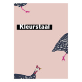 Behangstaal vliesbehang Joules Guinea Fowl Roze 118566