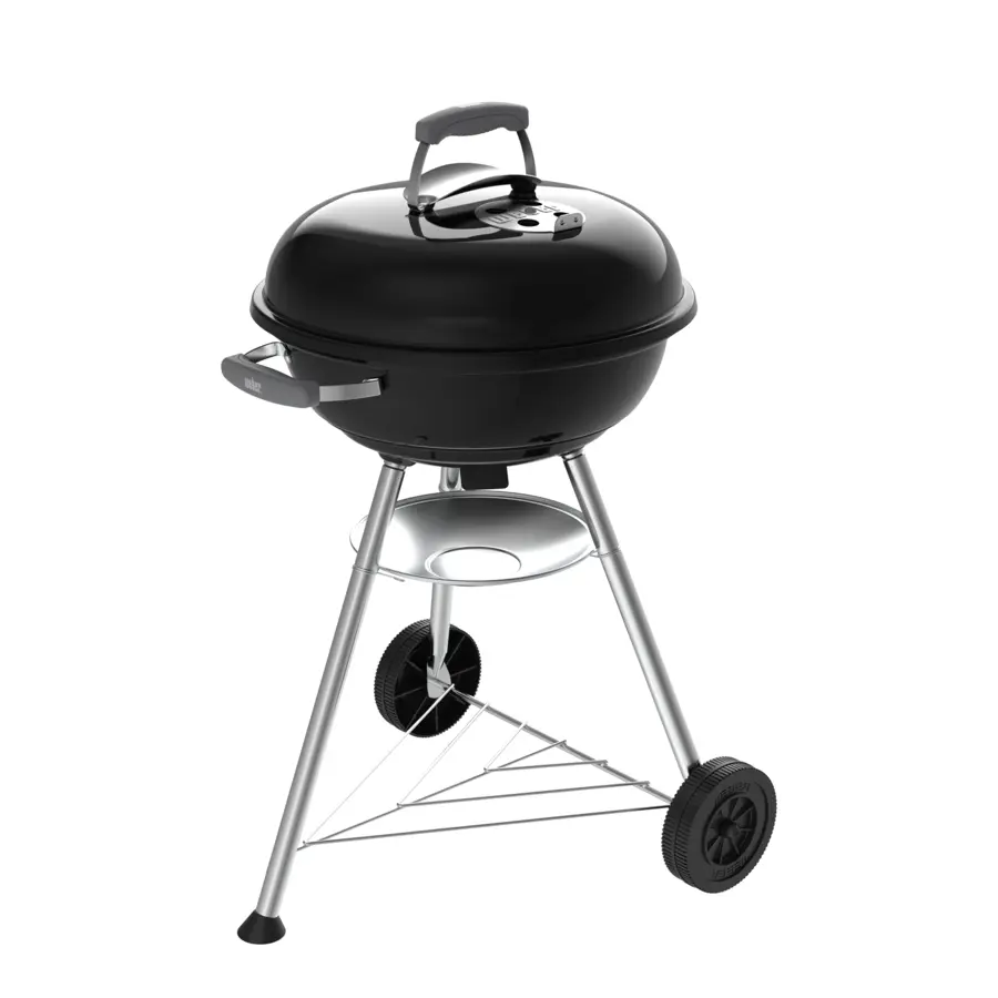 Weber Compact Kettle houtskool bbq metaal zwart ø 47 cm