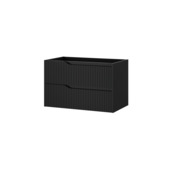 Tiger Nook wastafelonderkast 80 cm mat zwart