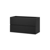 Tiger Condo wastafelonderkast 100 cm mat zwart