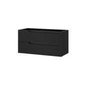 Tiger Nook wastafelonderkast 100 cm mat zwart