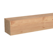 Tuinpaal Douglas hout fijnbezaagd 12 x 12 x 300 cm