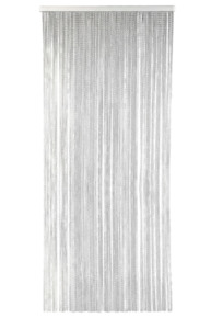 Deurgordijn Twisted small transparant 100x230 cm