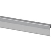 Eindprofiel zilver 280 x 2,0 x 0,7 cm