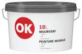OK muurverf mat wit 10 liter