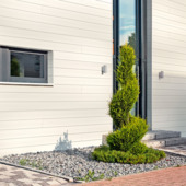 Dumaclin PVC gevelbekleding 18,5x240 cm crème ,2.66m²per pak