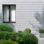 Dumaclin PVC gevelbekleding 18,5x240 cm grijs, 2.66m² per pak