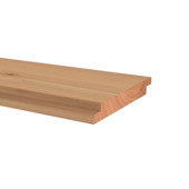 Tuinplank channelside thermisch gemodificeerd vurenhout 1,8 x 13,5 x 240 cm