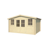 Tuinhuis Dalton vurenhout onbehandeld 276 x 292 cm