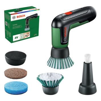 Bosch accureinigingsborstel Taydo 4V (incl. 1x 4V accu 2.0Ah en accessoires) kopen? | Slijp accessoires | GAMMA