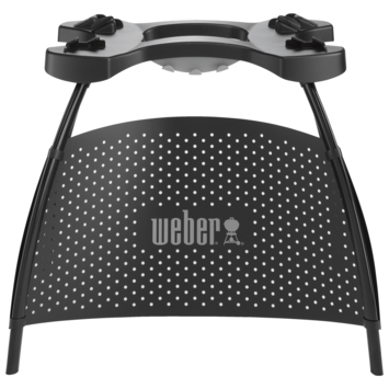 Premium barbecuehoes voor Q1000 & Q2000 Serie met onderstel / stand - Weber Original Store
