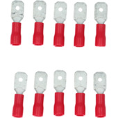 Carpoint Vlakstekker 540 Rood 6.3x0.8mm 10 Stuks