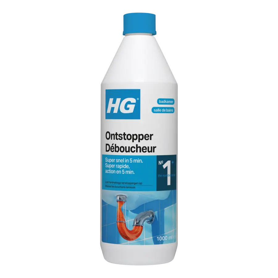 HG vloeibare ontstopper 1 liter