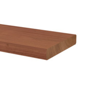 Tuinplank bruin geïmpregneerd grenenhout geschaafd 1,6 x 9,6 x 240 cm