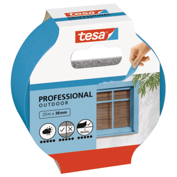 Tesa Professional Outdoor schilderstape blauw 38 mm x 25 m kopen? | Afplakken & afdekken | GAMMA