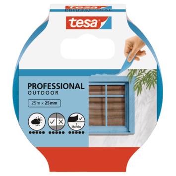 Tesa Professional Outdoor schilderstape blauw 25 mm x 25 m kopen? | Afplakken & afdekken | GAMMA