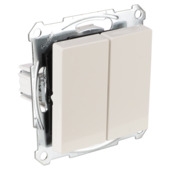 Schneider Electric System wissel-wisselschakelaar wit