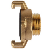 GK-snelkoppeling met aansluiting uitwendige draad 3/4" messing