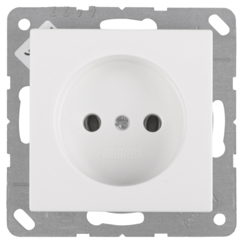 Jung AS500 Enkel Stopcontact Wit kopen? | Stopcontacten | GAMMA