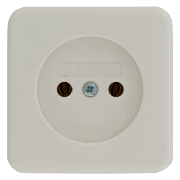 Berker Opbouw Enkel Stopcontact Wit kopen? | Stopcontacten | GAMMA
