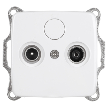 GAMMA K2 Stopcontact Coax Wit kopen? | Stopcontacten | GAMMA