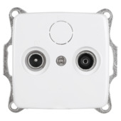 GAMMA K2 Stopcontact Coax Wit