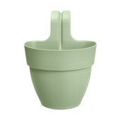 Elho balkon plantenbak Vibia Campana Easyhanger S groen 24 x H 27 cm