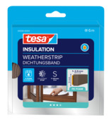 Tesa Tochtband I-profiel zelfklevend 4 jr bruin 6m