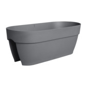 Elho bloempot Vibia Campana bridge antraciet 60 cm
