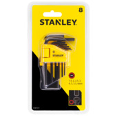 Stanley inbussleutelset 1,5 - 6 mm (8 stuks)