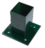 Giardino voet voor vierkante paal groen 60 x 60 mm