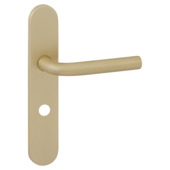 Deurkrukset Delhi WC 63/8mm messing