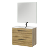 Tiger Reef badkamermeubelset 80 cm donker hout