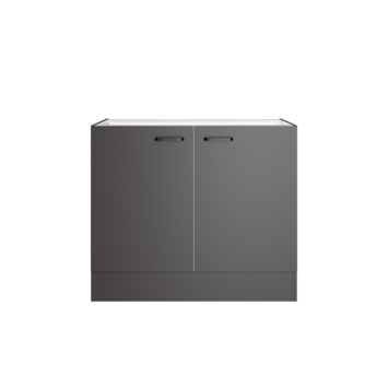 Optifit spoelonderkast Kiel420 inclusief 2 deuren antraciet 85,2 x 100 x 57,1 cm kopen? | Keukenkasten | GAMMA