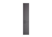 Optifit hoge voorraadkast Kiel420 inclusief 2 deuren en 3 planken antraciet 210 x 40 x 57,1 cm