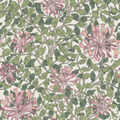 Vliesbehang William Morrris at Home Honeysuckle Bloesemroze 140486
