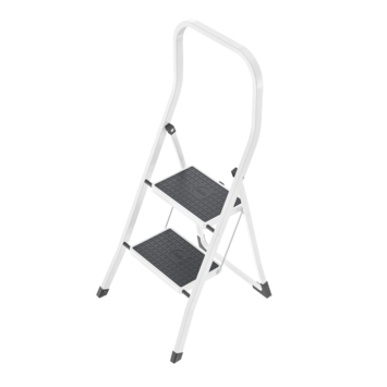 Hailo huishoudtrap H45 2 treden wit kopen? | Ladders & trappen | GAMMA