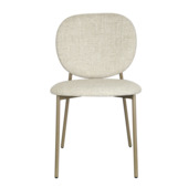 KARWEI eetkamerstoel Lio beige gestoffeerd