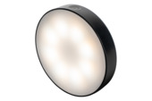 LED kastlamp Elim met touch bediening 3 lichtkleuren 40 lm zwart oplaadbaar